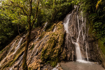 Catarata Honolulo waterfall near Tingo Maria, Peru