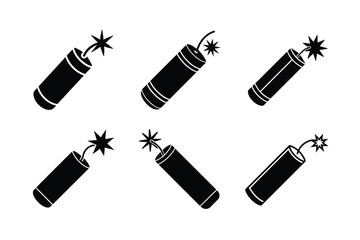 cartoon style dynamite vector illustration clean stick of dynamite