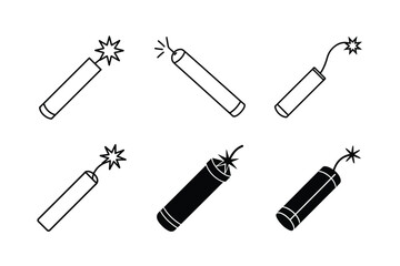 cartoon style dynamite vector illustration clean explosion cartoon