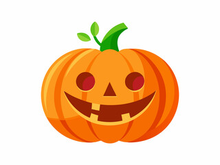 Cute cartoon pumpkin for Halloween design