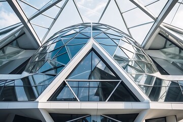 Artistic design of a modern building