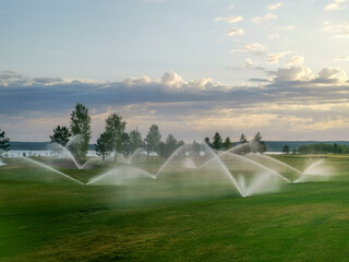 Irrigation sprinklers