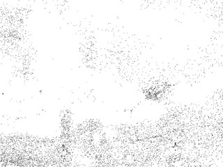 Abstract Black and White Speckled Silhouette Image