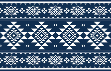 Native background pattern. Embroidery ethnic fabric abstract concept. Design for handcraft ikat motif ornament.