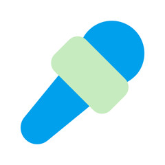 journalist duo tone icon