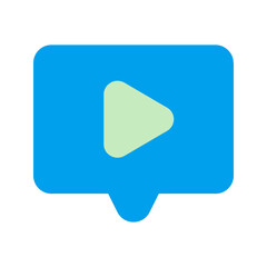 live streaming duo tone icon
