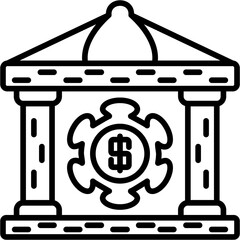 Banking System Icon