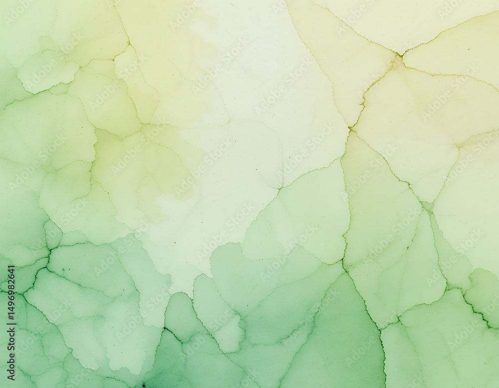 Poster abstract soft green and beige watercolor texture background with fluid patterns