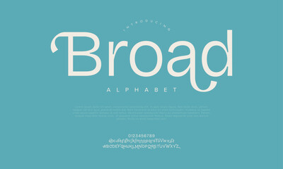 Minimal sans serif font with soft curves and clean lines, perfect for modern branding and web use