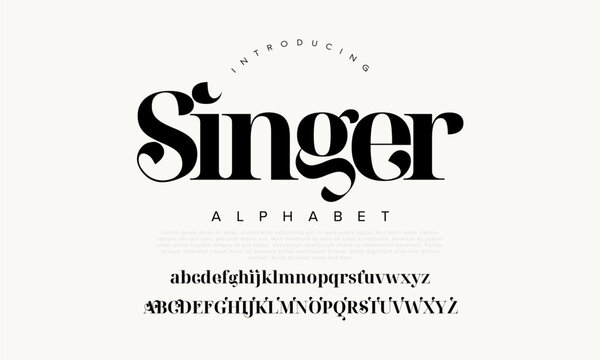 Bold serif display font with decorative details and retro-modern appeal, great for packaging and branding