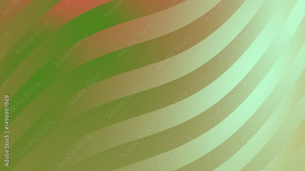 Poster abstract flowing stripes gradient animated background