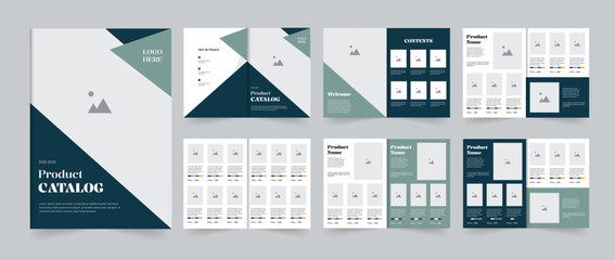 product catalog template or catalogue design layout for your multipurpose business