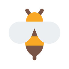 bee flat icon