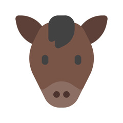 horse flat icon