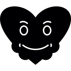 Obraz premium Happy icon