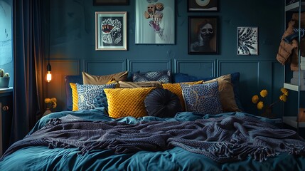 luxury living bed room