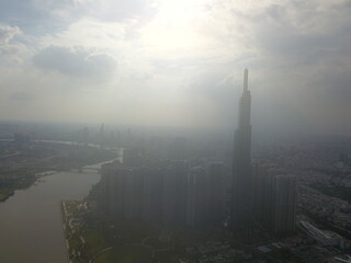 Ho Chi Minh city skyline