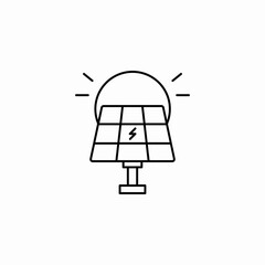 airport light icon sign vector