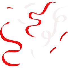 Indonesia Confetti Element