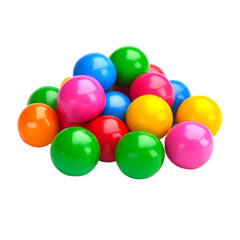 Colored Gumballs &ndash; Candy Balls Isolated PNG