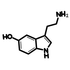 Fototapeta premium Happy Molecules on white 