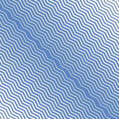 Blue zig zag line stripes abstract background