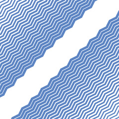 Blue zig zag line stripes abstract background