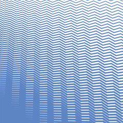 Blue zig zag line stripes abstract background