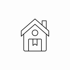 house package icon sign vector