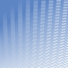 Blue zig zag line stripes abstract background