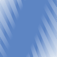 Blue zig zag line stripes abstract background