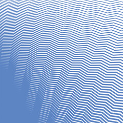 Blue zig zag line stripes abstract background