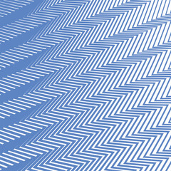 Blue zig zag line stripes abstract background