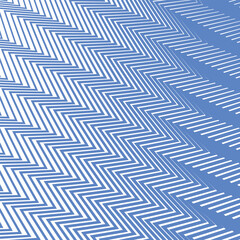 Blue zig zag line stripes abstract background