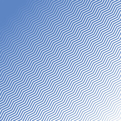 Blue zig zag line stripes abstract background