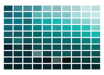  Trendy blue ocean water palette with deep shadows and soft tints. Ideal for modern print tests, branding, digital art, and vibrant vector designs.