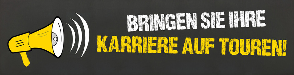 Bringen Sie Ihre Karriere auf Touren! © magele-picture