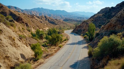 Scenic Mountain Road Trip