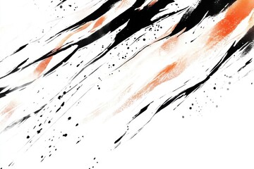 Abstract minimalistic flames concept for artistic design projects