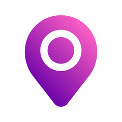 location pin gradient icon