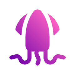squid gradient icon