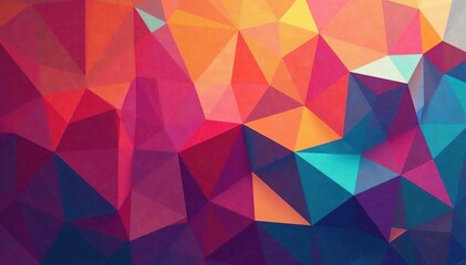 Obraz premium Geometric abstract shapes, endlessly repeating , design, bright