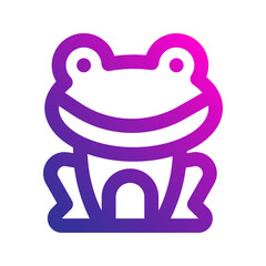 frog gradient icon