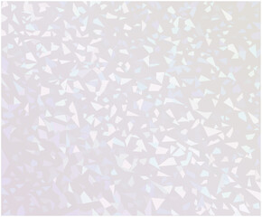 キラキラ破片ホログラムテクスチャ白