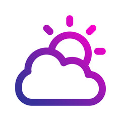weather gradient icon