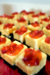 Blurry mini Strawberry Cake