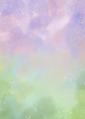 Abstract Watercolor Pastel Gradient Background