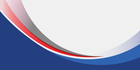 abstract business banner background with red and blue gradient color.eps10
