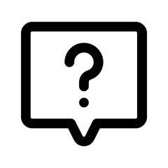 question line icon
