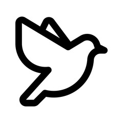 bird line icon